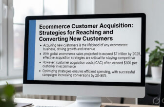 Ecommerce Customer Acquisition Strategies for Reaching and Converting New Customers