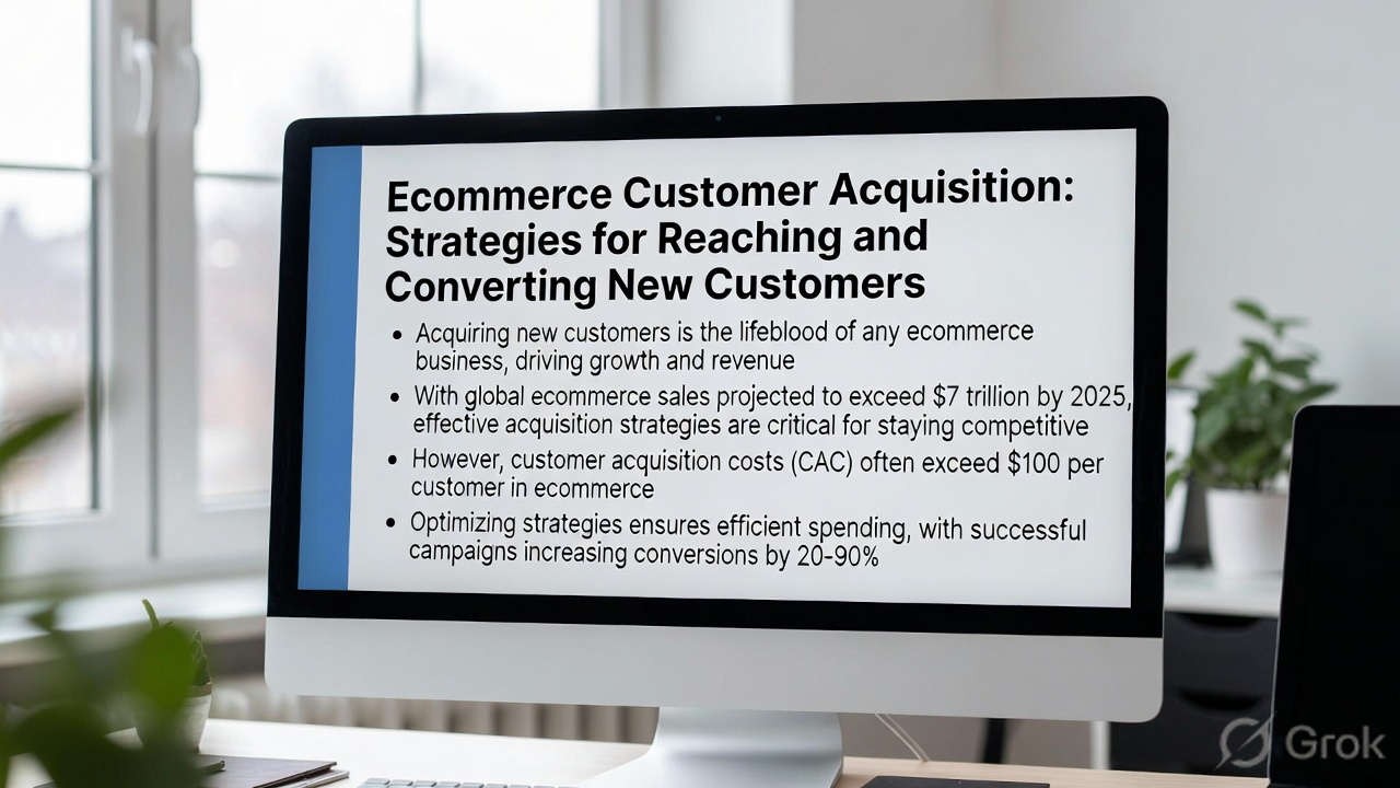 Ecommerce Customer Acquisition Strategies for Reaching and Converting New Customers